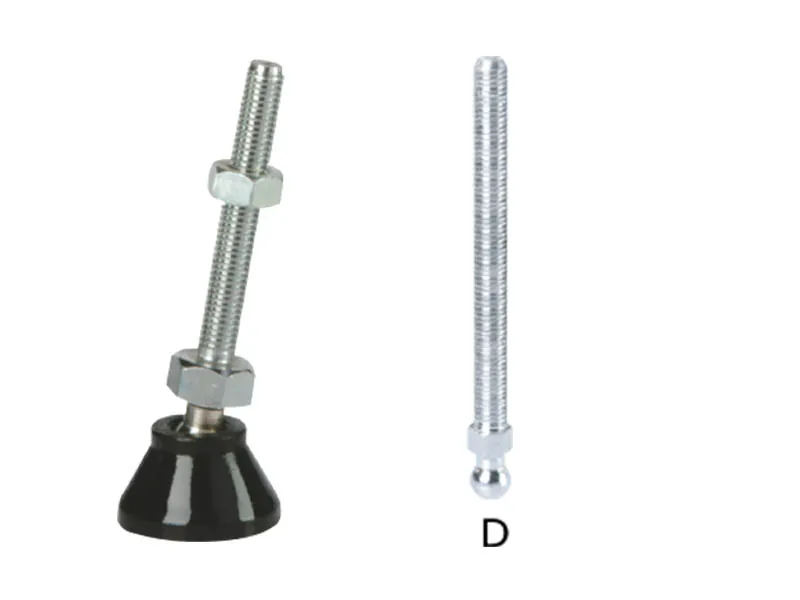 505 - PLASTIC BASE AND SS SPINDLE FEET 1