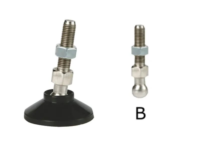 505 - PLASTIC BASE AND SS SPINDLE FEET 2